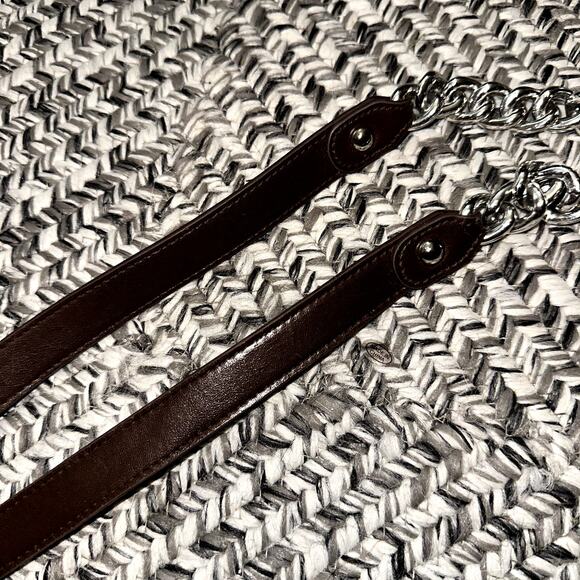 Miche Classic Women's Purse Handles Basic Brown Large Chain Link - Picture 3 of 7